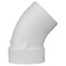 Charlotte Pipe And Foundry Charlotte Pipe Schedule 30 3 in. 3 in. D PVC 45 Degree Street Elbow 1 pk PVC013230600 - alternate 3